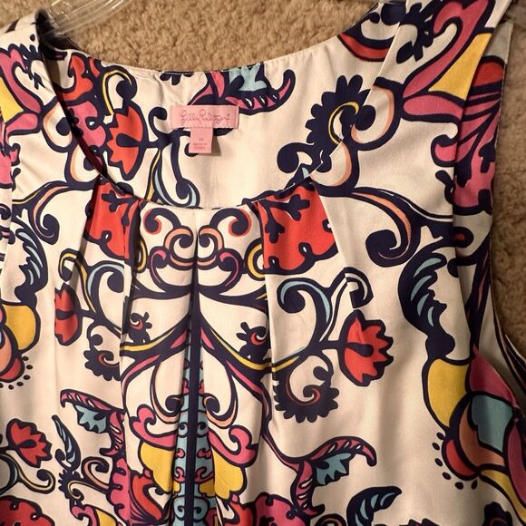 Lilly Pulitzer Multicolor Floral Midi Dress - Picture 7 of 15